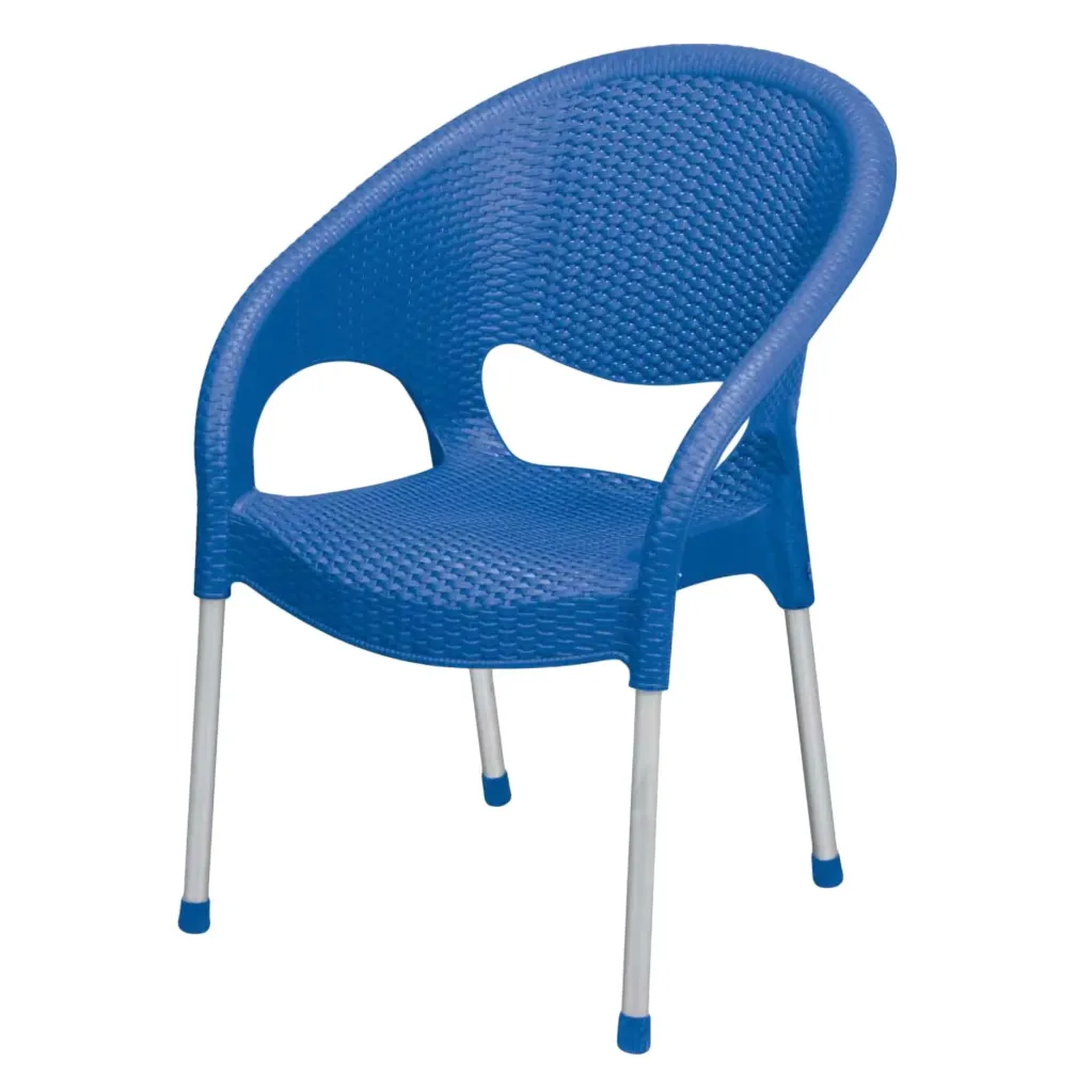 Kenchair 2042 – Bamboo Finish with Aluminium Legs | Stylish, Lightweight & Durable Seating