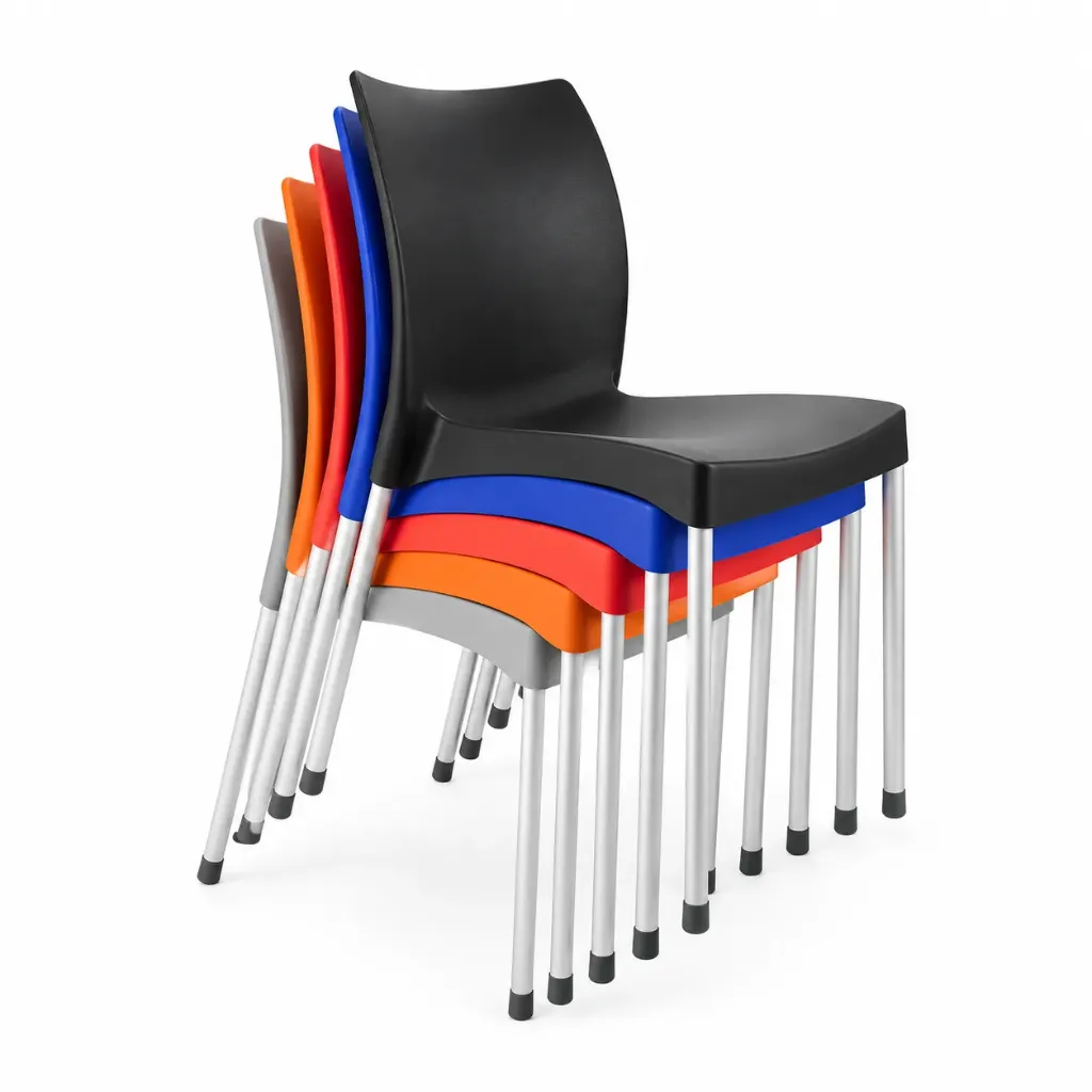 Kenchair 2027 Metal Legs Silver