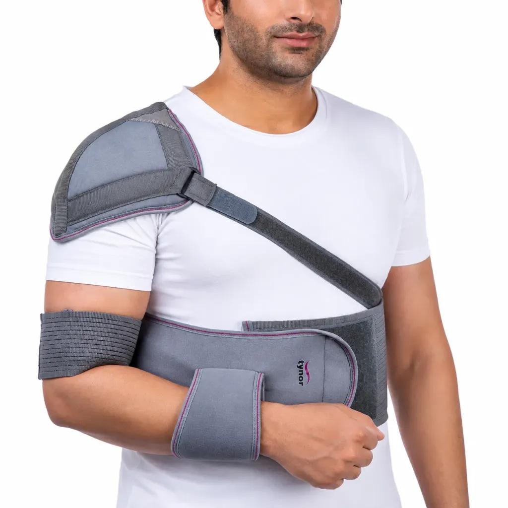 Elastic Shoulder Support Immobilizer XXL – Adjustable Shoulder & Arm Immobilization Brace