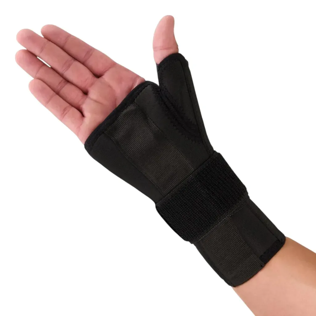 Foam Wrist Splint with Thumb Support – Right Hand, Sizes S to XXL | Orthopedic Wrist Brace