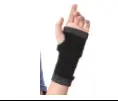 Bamboo Charcoal Wrist Palm – Black | Breathable Support & Odor Control