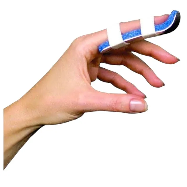 Gutter Splint – Padded Finger Immobilization Splint for Injury Support & Stabilization