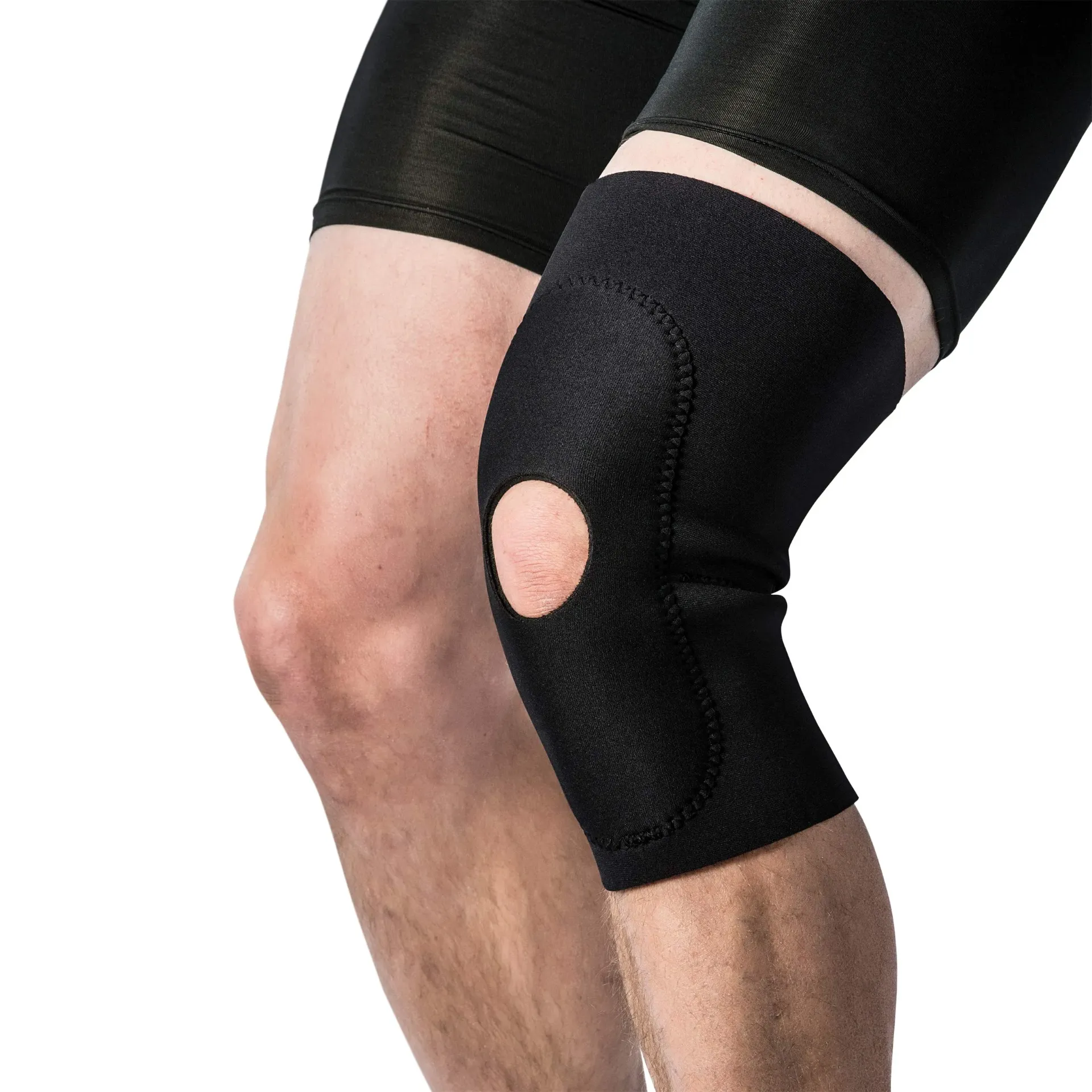 Breathable Neoprene High Knee Open Patella – Targeted Kneecap Support & Stability