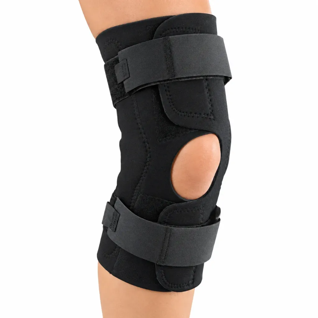 Knee Wrap Open Patella With Strap – Adjustable Knee Support Brace