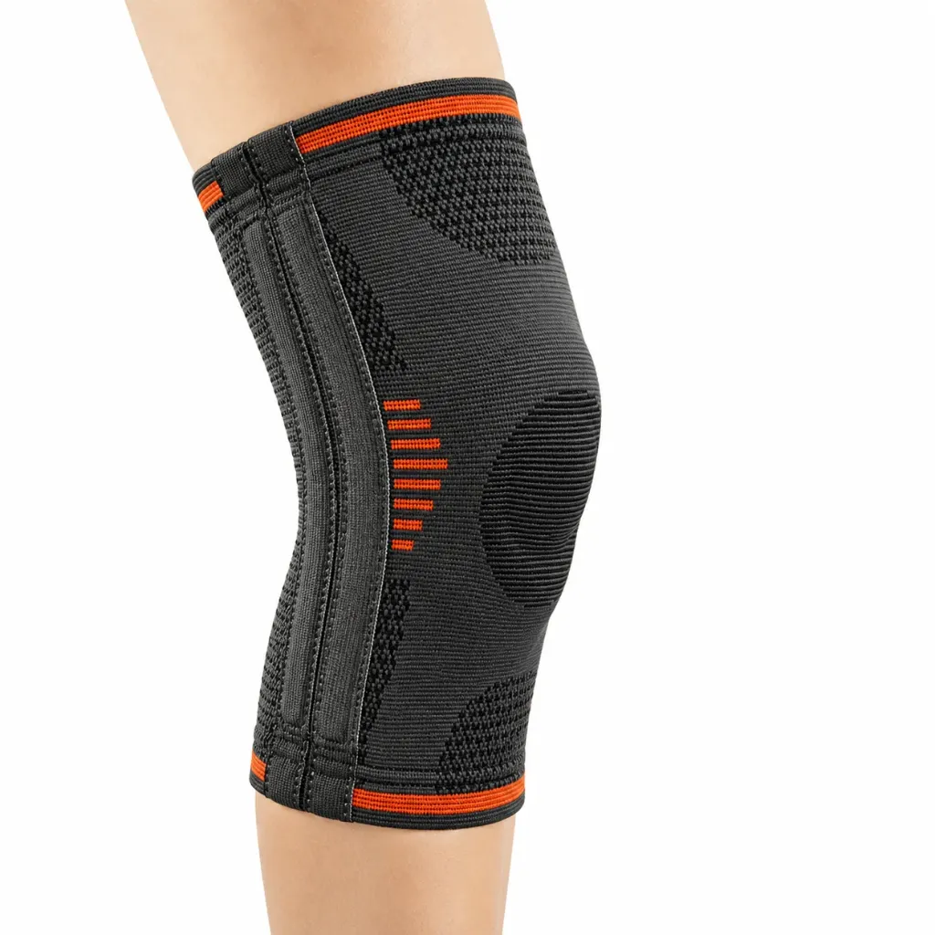 Cotton Elastic Knee Stabilizer with Gel Pad – Supportive Knee Brace for Compression, Stability & Comfort