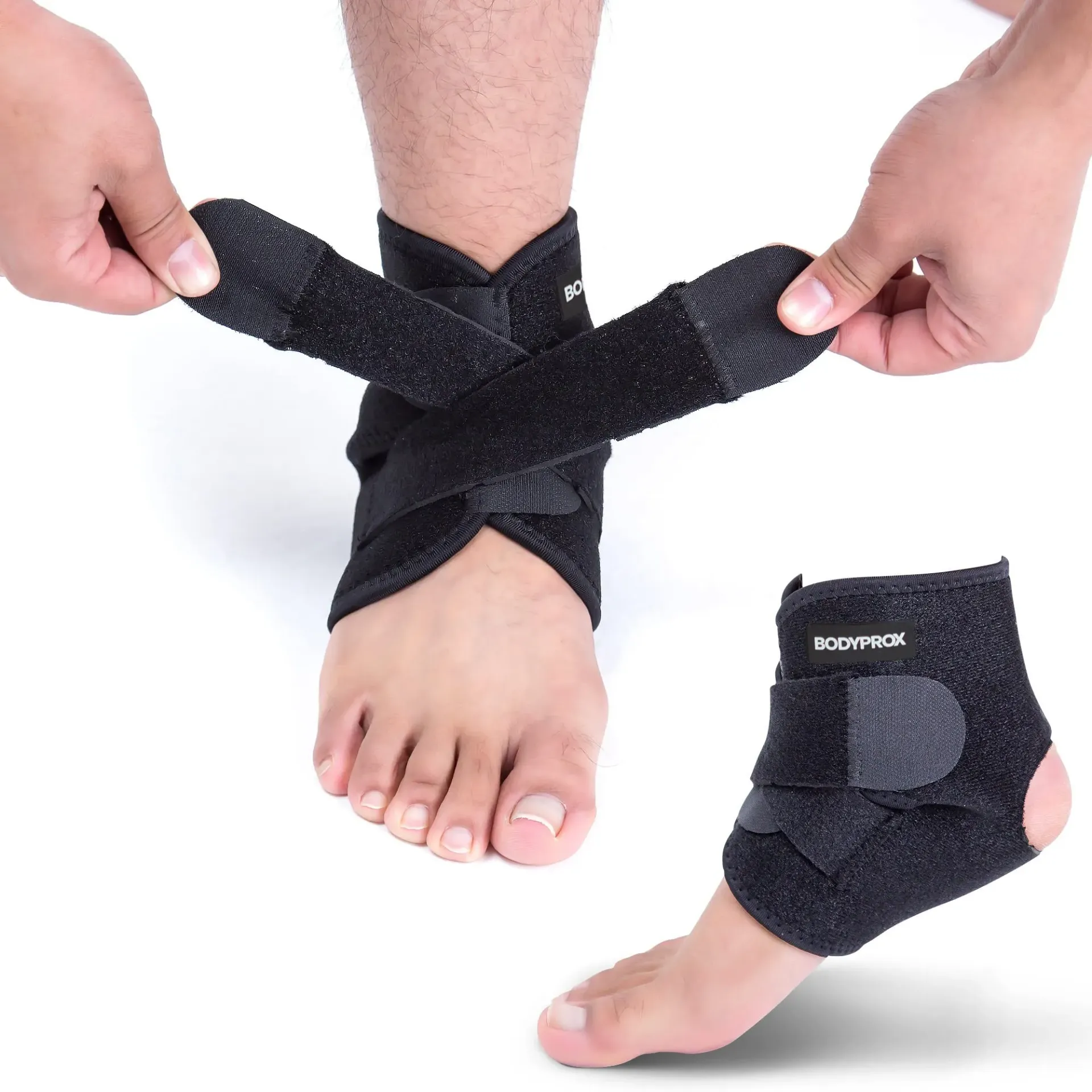 Breathable Elastic Ankle Wrap – Flexible Compression & Everyday Ankle Support