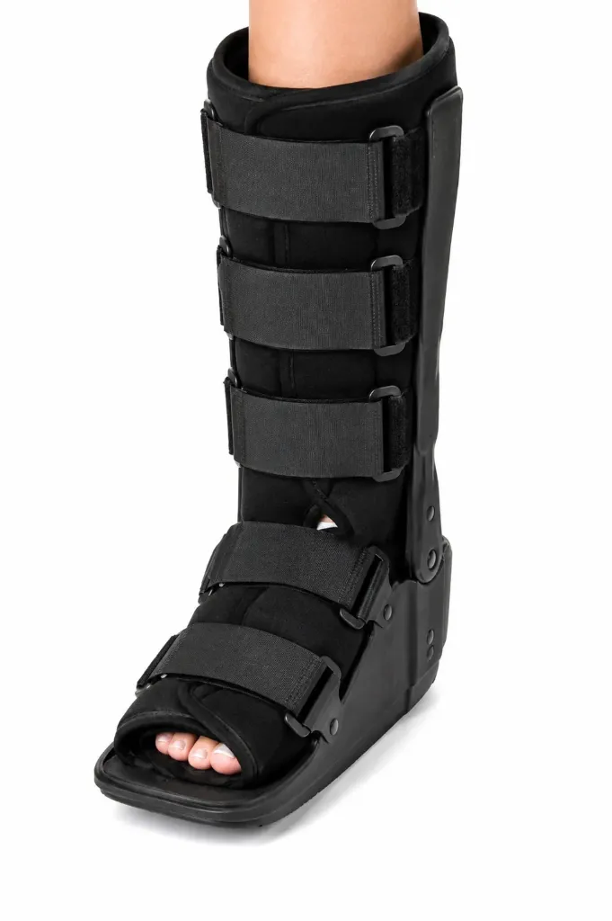 Fixed Ankle Walker 12-Inch – Orthopedic Walking Boot for Ankle & Foot Immobilization