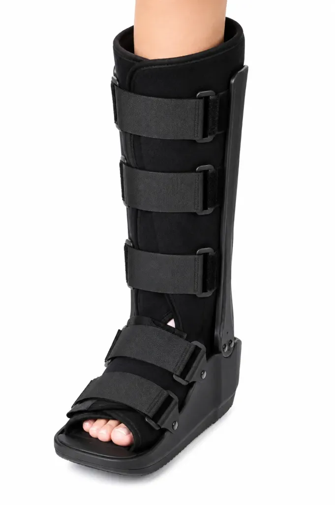 Fixed Ankle Walker 16-Inch – Tall Orthopedic Walking Boot for Foot & Ankle Immobilization