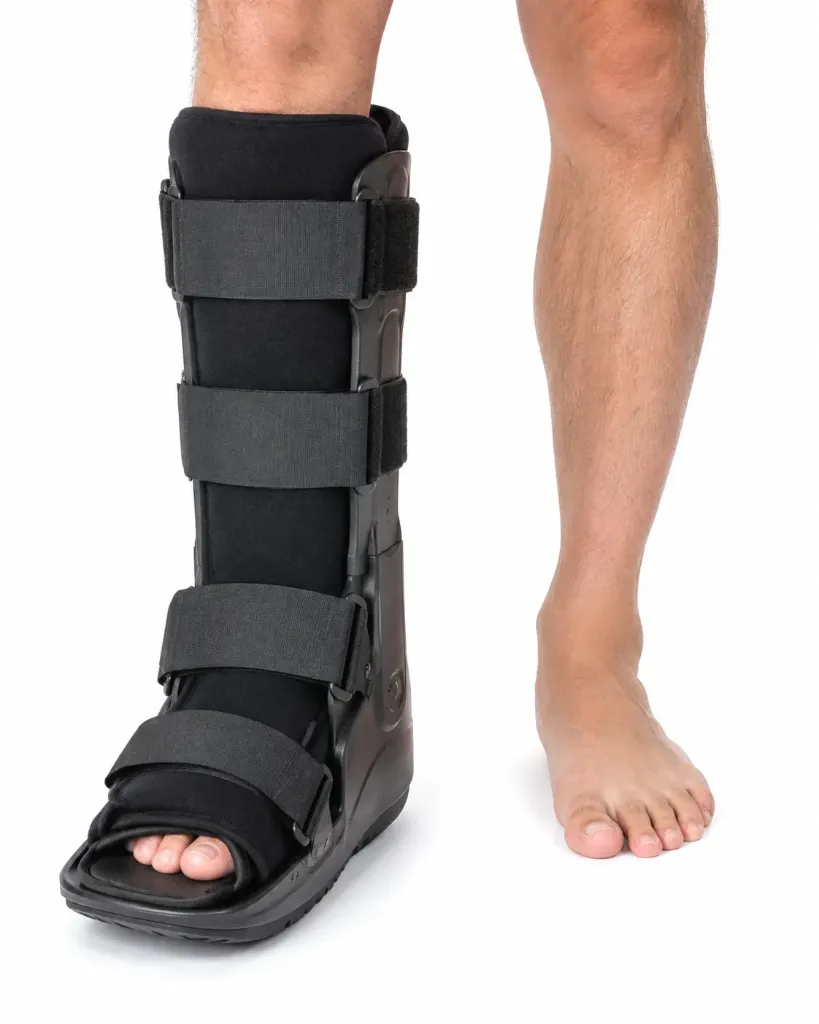Fixed Ankle Walker – Orthopedic Walking Boot for Ankle & Foot Immobilization and Rehabilitation