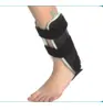 Air Ankle Stirrup Brace Black, Air Bladder With Inner Pad Cushions For Comfort, Universal Design, One Size