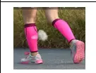 Sports Compression Calf Sleeve – Light Blue, Yellow, Rose, Blue & Black