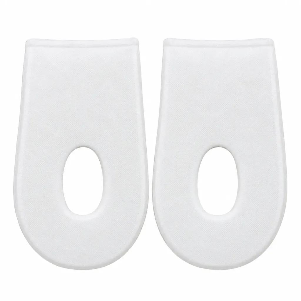 Heel Pad with Donut – Cushioned Heel Protector for Pressure Relief, 1 Pair