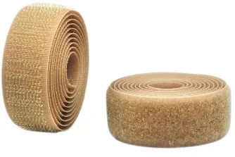 Beige Velcro Hook And Loop Tape 50mm Per Metre 2 Apart