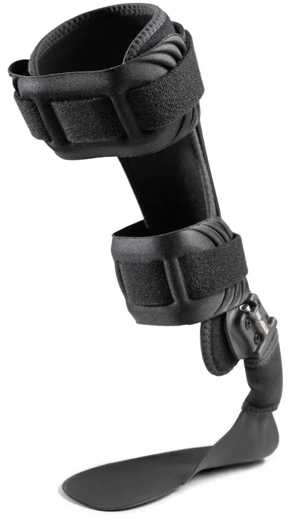 AFO with Joint for Ankle and Foot Support, Stability, and Gait Improvement