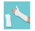 White Orthopedic Radial & Thumb Splint – Muscle Sheath Support, Nerve/Tendon Protection & Functional Stabilization