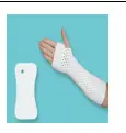 White Orthopedic Wrist & Distal Forearm Splint – Fracture Fixation, Arthroplasty Support, Arthritis & Lunate Dislocation Stabilization