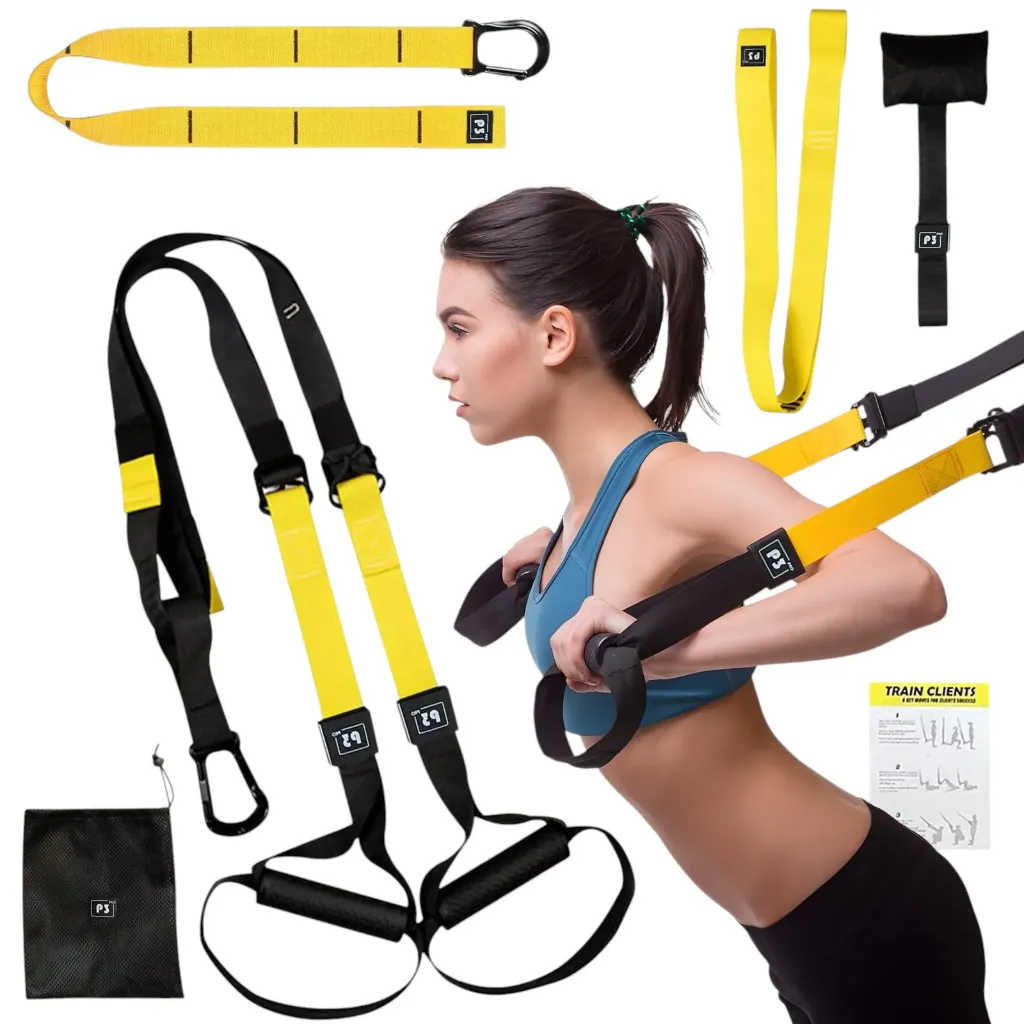 Adjustable Suspension Training Kit Advanced (130–185cm) With Storage Bag