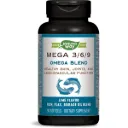 Nature’s Way Mega 3/6/9 Omega Blend Softgel 90’s (5440) — Triple Omega Support for Heart, Brain & Joint Health