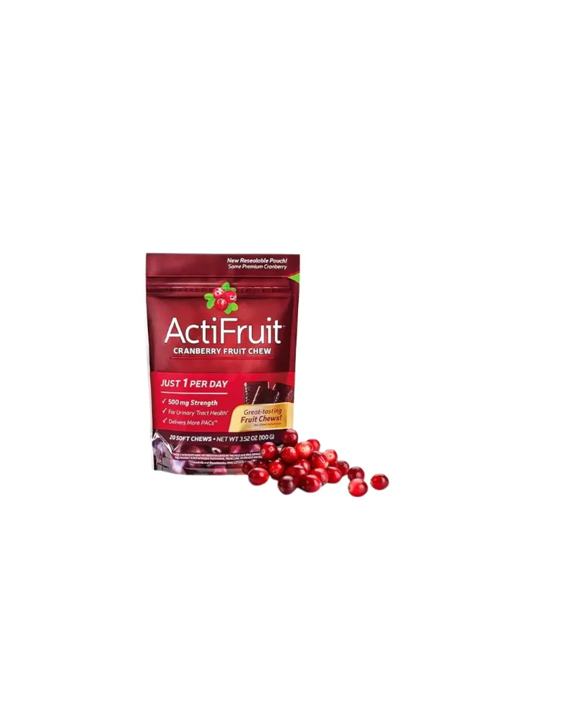 Natures Way Alive Actifruit Cranberry Soft CHEWS 20S