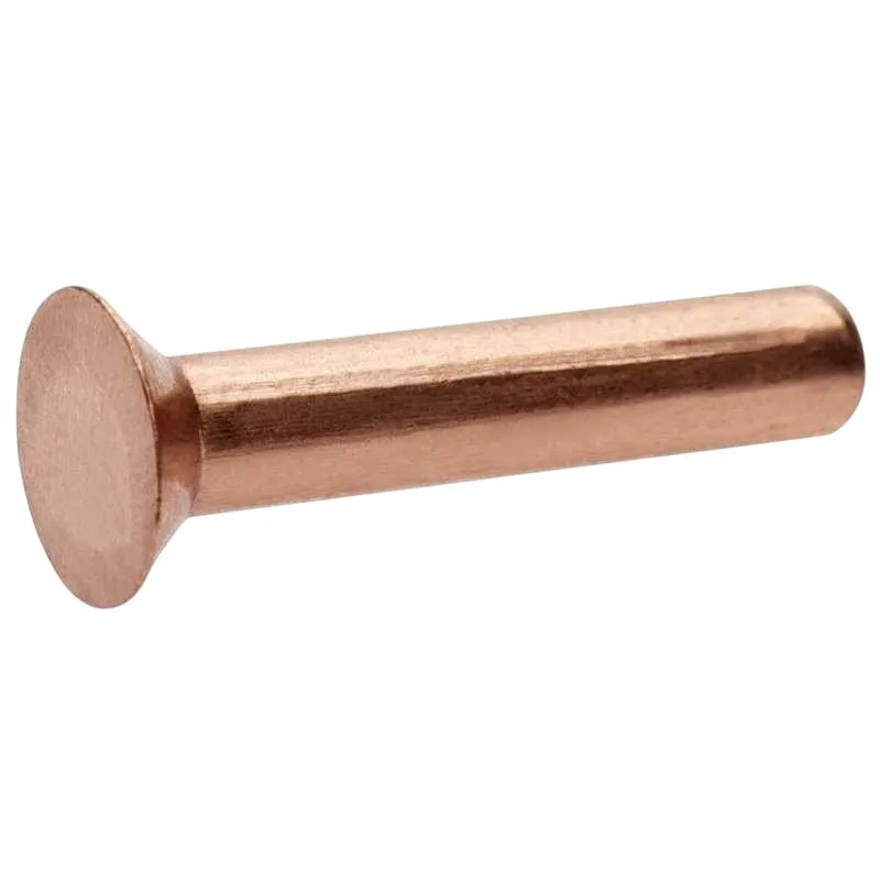 Copper Rivet 8 × 4 × 20mm – Durable Copper Fastening Rivet (Price Per Piece)