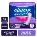 Always Discreet Pads Small Plus               