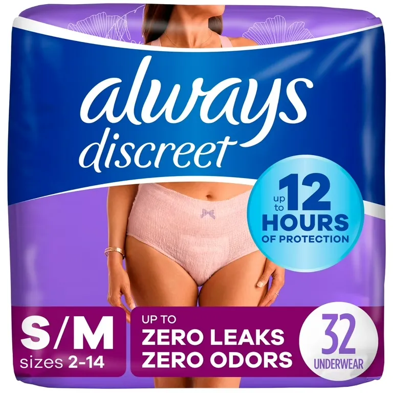 Always Discreet Pants Medium