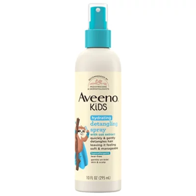 Aveeno Ids Hydrating Detailing Spray With Oat Extract 295 ML                                             Tangle-Free, Soft & Easy-to-Manage Hair for Kids