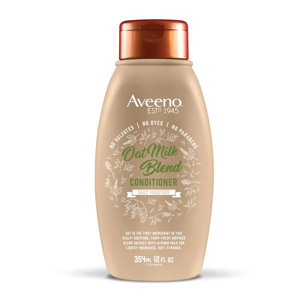 Aveeno Milk Oat Blend Conditioner 354ML  Nourishing, Softening & Hydrating Hair Conditioner