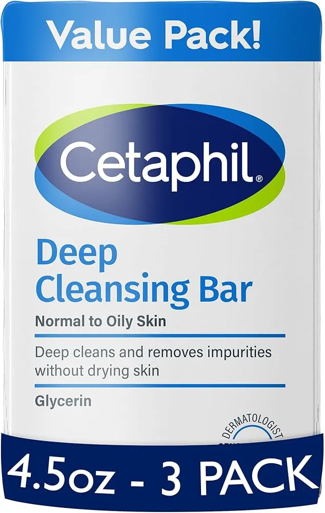 Cetaphil Deep Cleansing Bar 127G 3S USA