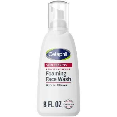 Cetaphil Foaming Face Wash For Redness Prone Skin 237Ml USA