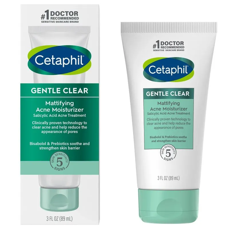 Cetaphil Gentle Clear Mattifying Acne Moisturizer 89ML USA