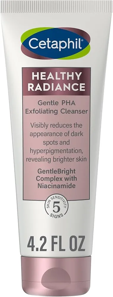 Cetaphil Healthy Radiance Gentle PHA Exfoliating Cleanser 124ML USA
