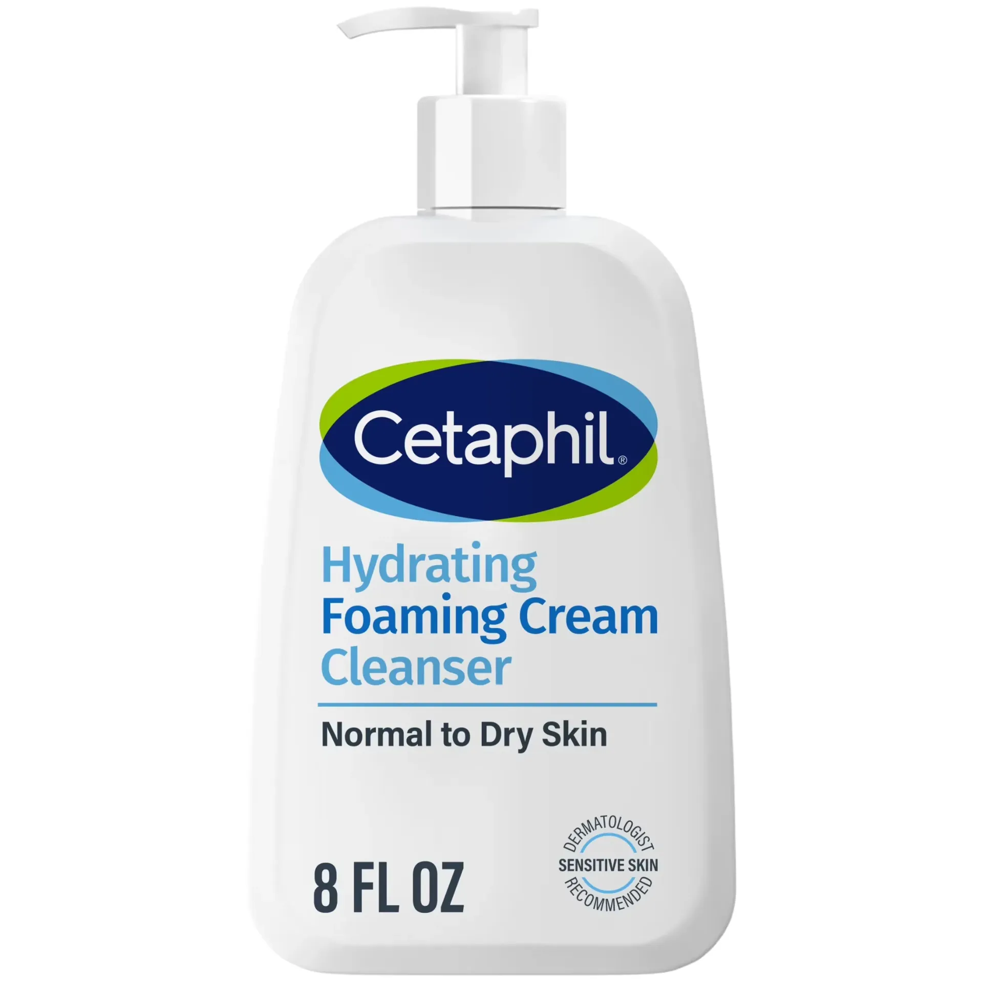 Cetaphil Hydrating Foaming Cream Cleanser 473ML USA 