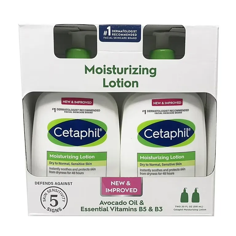 Cetaphil Moisturizing (Dry TO Normal, Sensitive Skin) Lotion 473ML USA