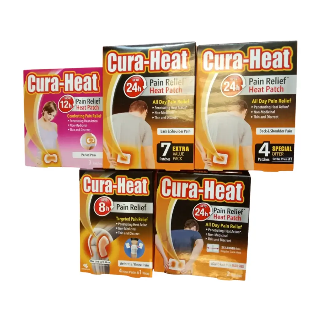 CURA-Heat Back Pain Maximum Size 2s