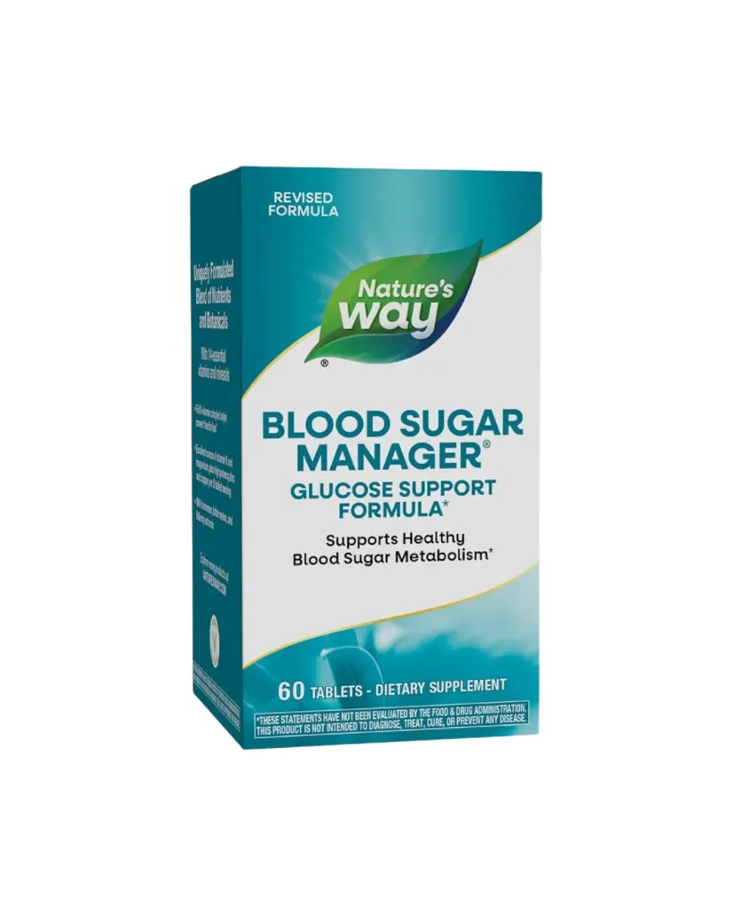 Natures Way Blood Sugar Manager Tablets 60's