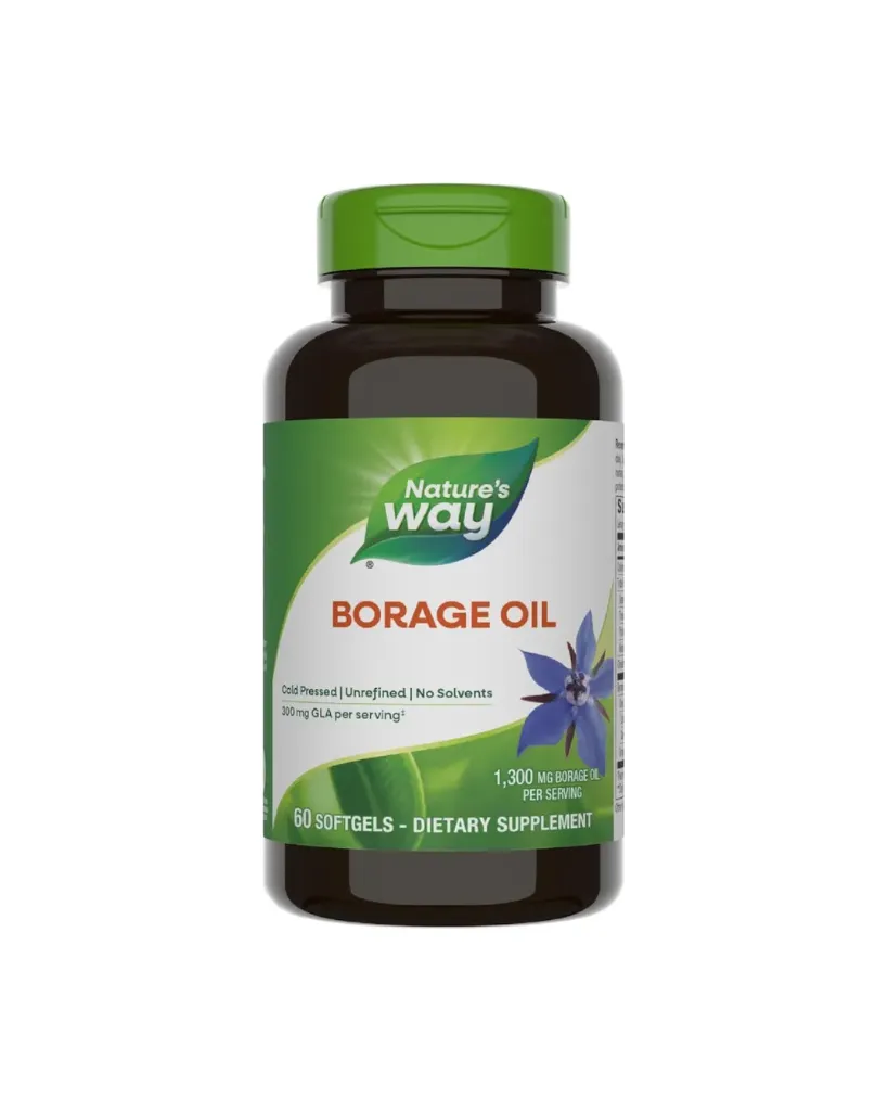 Natures Way Borage Oil Softgels 60's