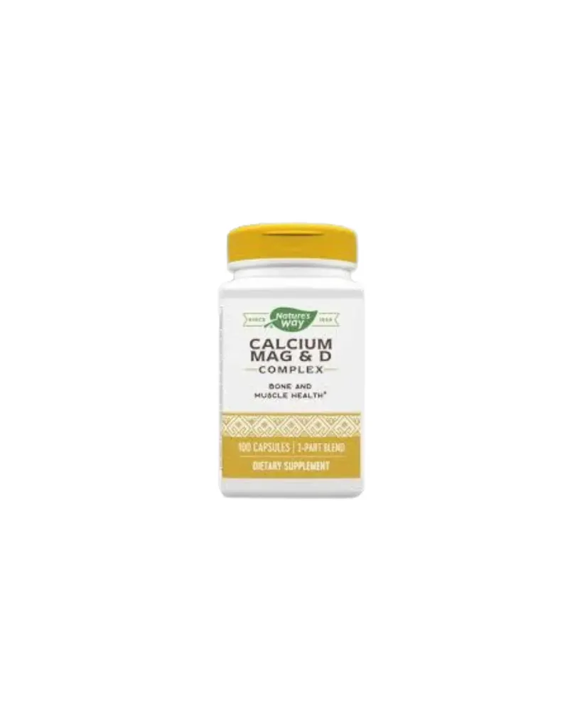 Nature’s Way Calcium, Magnesium & Vitamin D Capsules (100s)