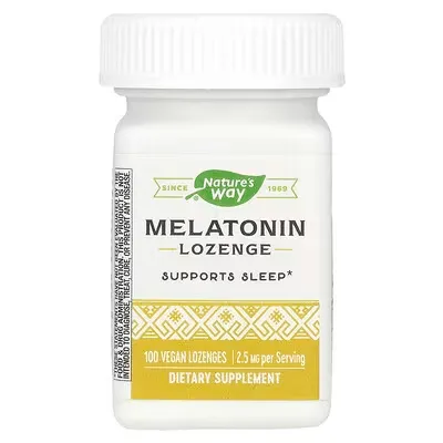 Nature’s Way Melatonin 2.5 mg Lozenges 100s