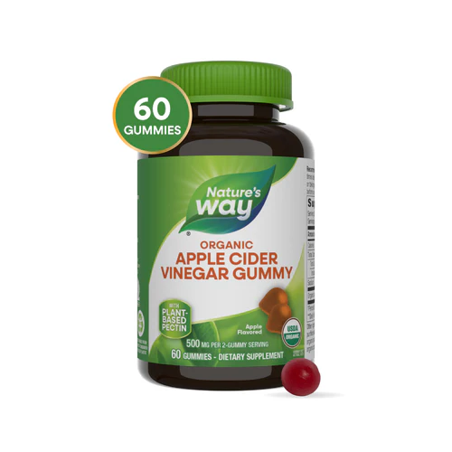 Nature’s Way Organic Apple Cider Vinegar Gummies 60s
