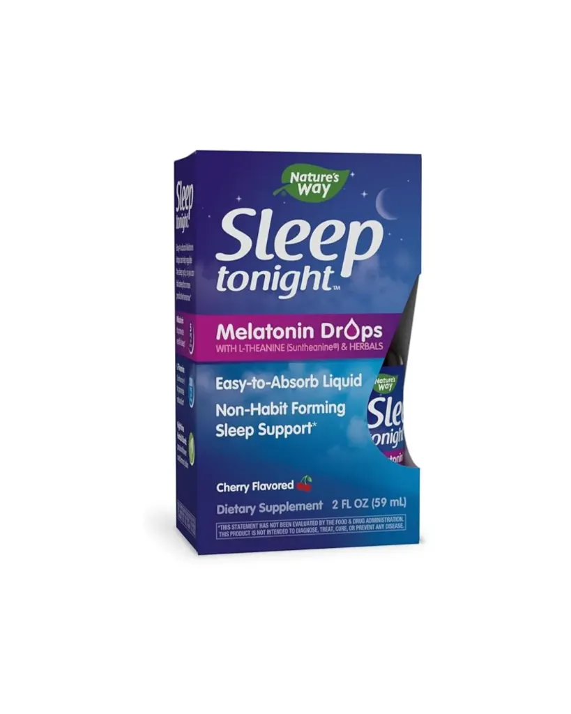 Nature’s Way Sleep Tonight Melatonin Drops 59ml – Fast-Acting Liquid Sleep Support