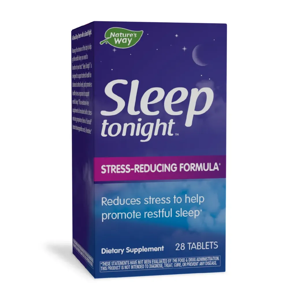 Nature’s Way Sleep Tonight Stress Reducing Formula Tablets 28’s – Relaxation & Restful Sleep Support