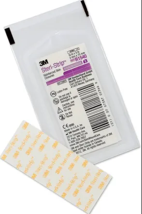 Steri-Strip™ Wound Closure Strips 3M – 1/8" × 3" (875 mm), 1’s (Pack of 50)