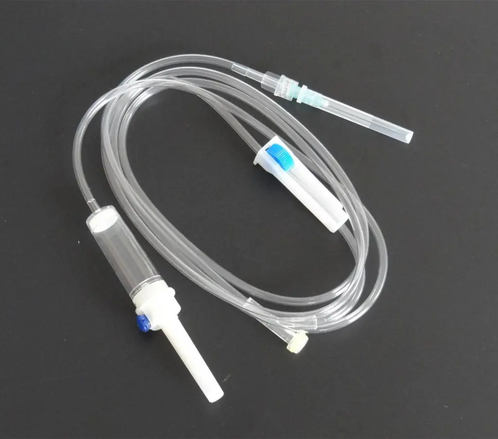 Luer Lock Chemotherapy Giving Set – Opaque, Safety-Enhanced Infusion Line