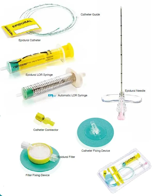Epidural Kit – Complete, Sterile & Ready-to-Use Regional Anesthesia Set