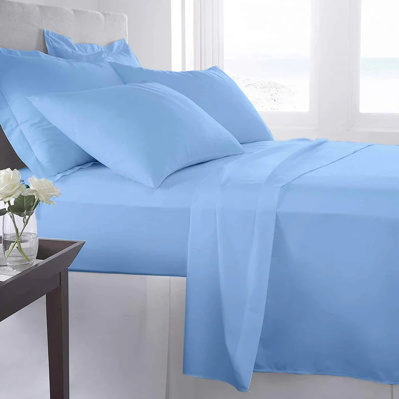 Bedsheet 60×90 (Blue) – Per Pc