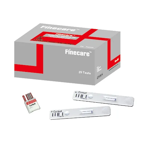 Finecare™ Cortisol Rapid Test – Stress & Adrenal Function Screening (25 Tests) 