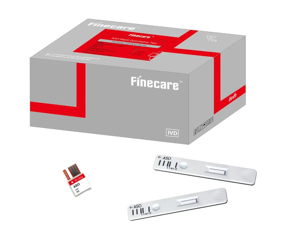Finecare™ ASO Rapid Test – Anti-Streptolysin O Antibody Screening (25 Tests)