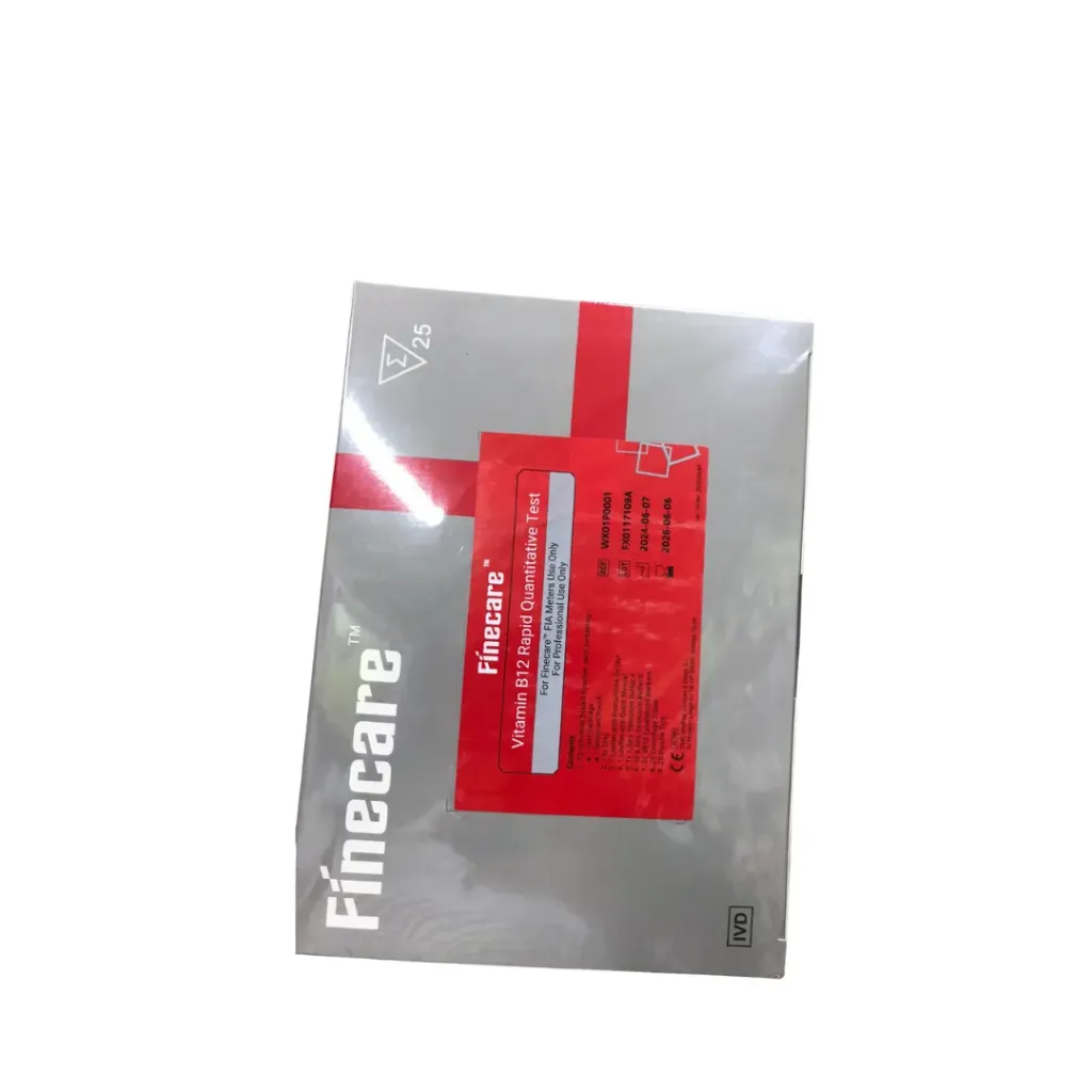 Finecare™ Vitamin B12 Rapid Test – Nutritional Deficiency Screening (25 Tests)