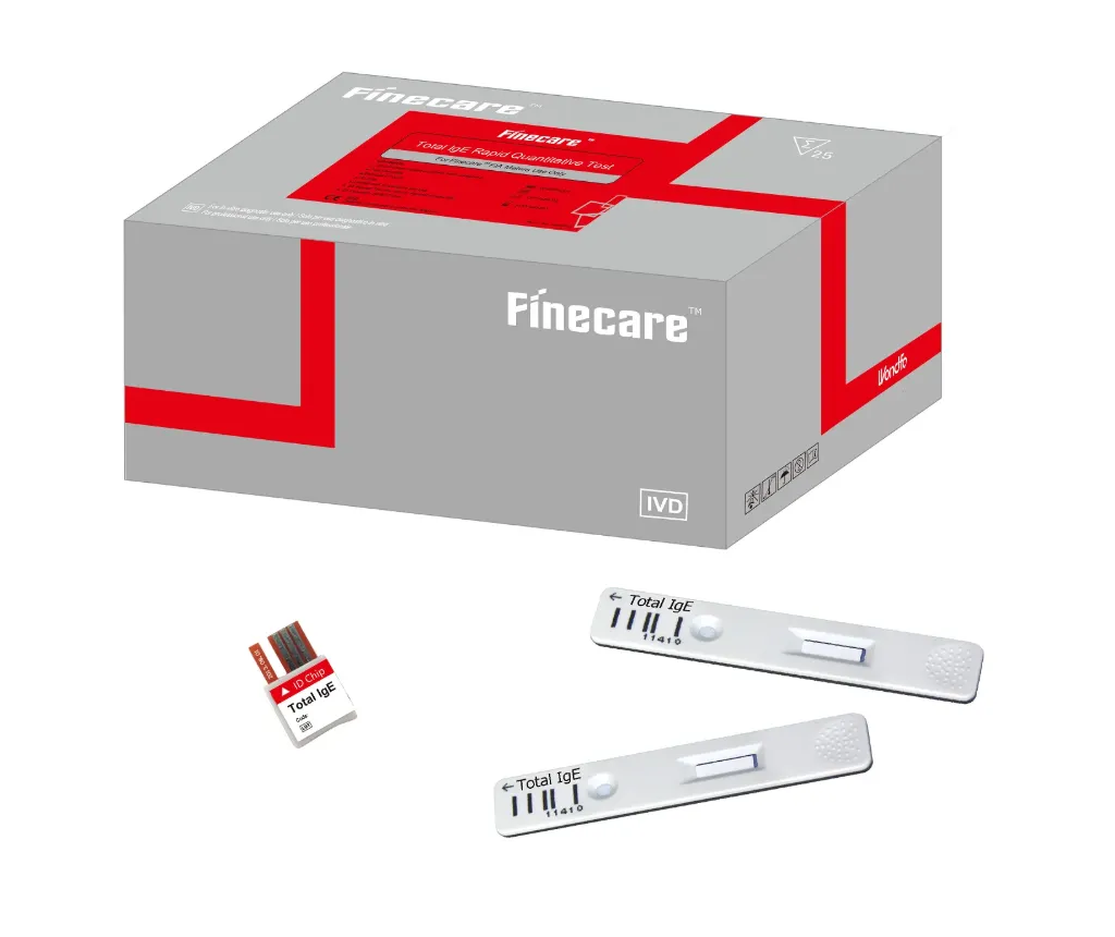 Finecare™ Total IgE Rapid Test – Allergy & Atopy Screening Cassette (25 Tests)